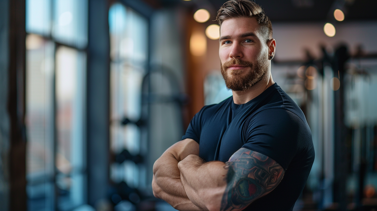 Група людей різного віку після тренування